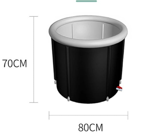 Portable Ice Bath Tub – Inflatable Cold Plunge for Recovery, Therapy & Muscle Relief (Foldable, PVC Design)