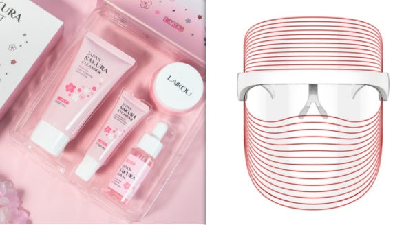 7-Color LED Red Light Therapy Mask – Skin Rejuvenation & Anti-Aging Device for Home Beauty and Recovery