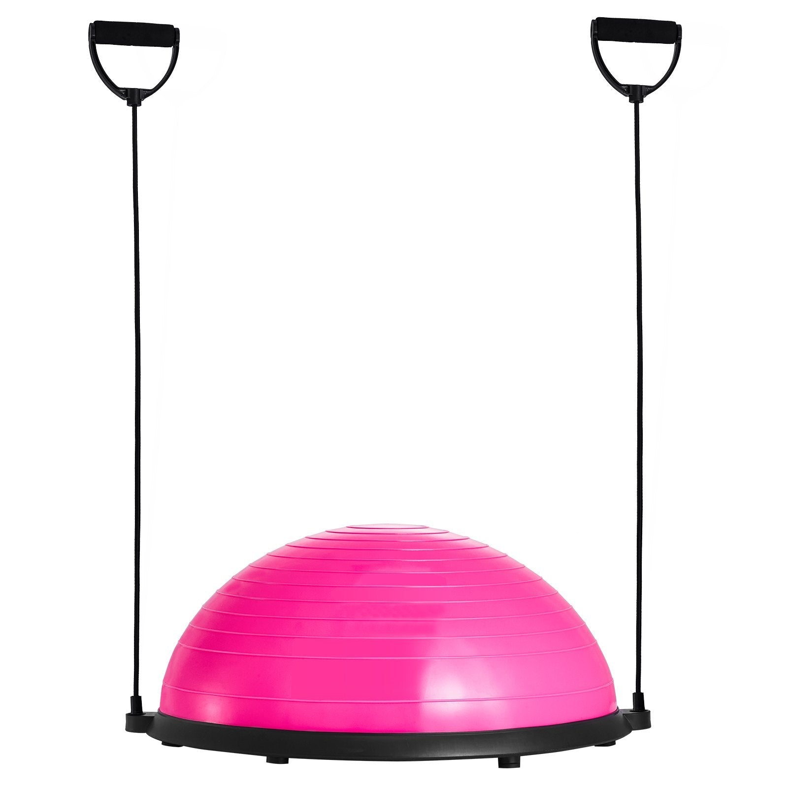 Balance & Stability Trainer with Resistance Bands – Half Exercise Ball for Home Workout & Recovery